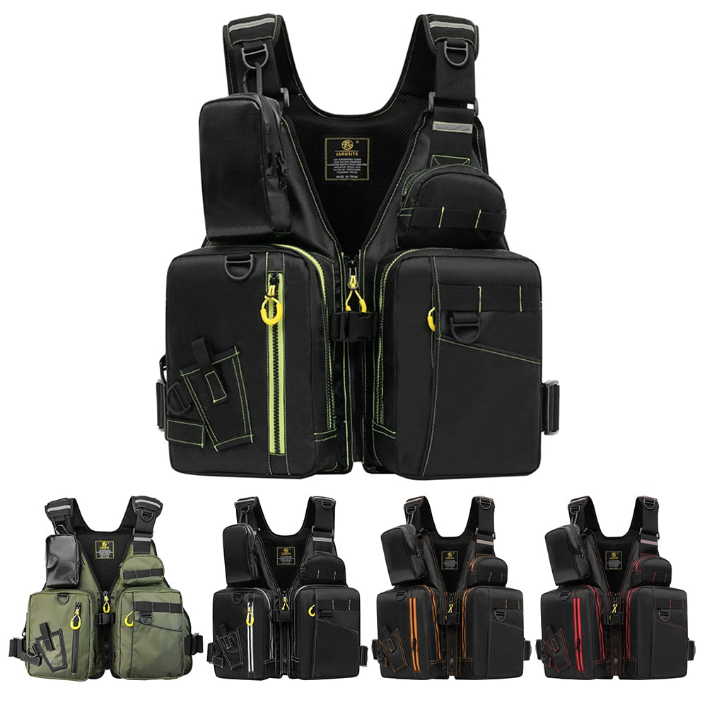 Fishing Life Jacket Multiple Pockets
