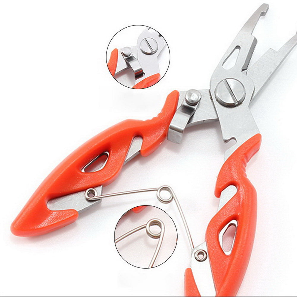 Fishing Plier Scissor Braid Line Lure Cutter