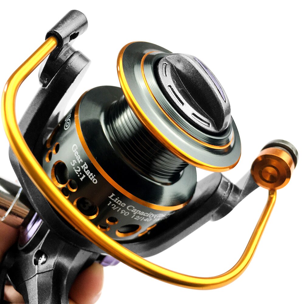 Fishing Reel Carp Spinning Reel Front And Rear