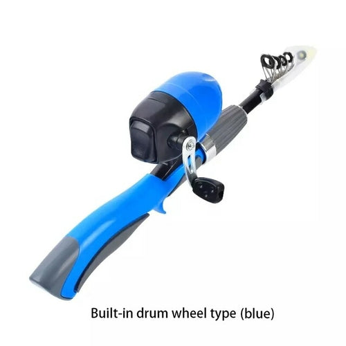 Fishing Rod, Swinging Rod Closed Wheel Exit Wheel