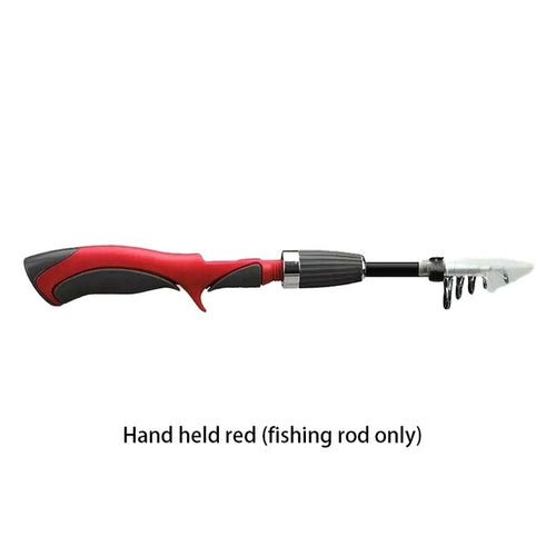 Fishing Rod, Swinging Rod Closed Wheel Exit Wheel