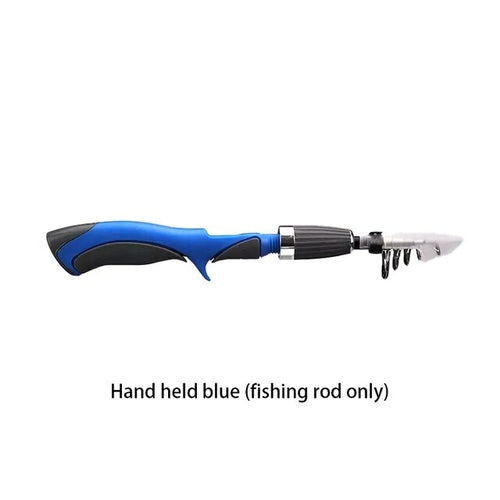 Fishing Rod, Swinging Rod Closed Wheel Exit Wheel