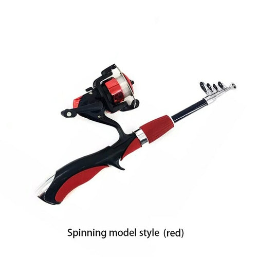 Fishing Rod, Swinging Rod Closed Wheel Exit Wheel