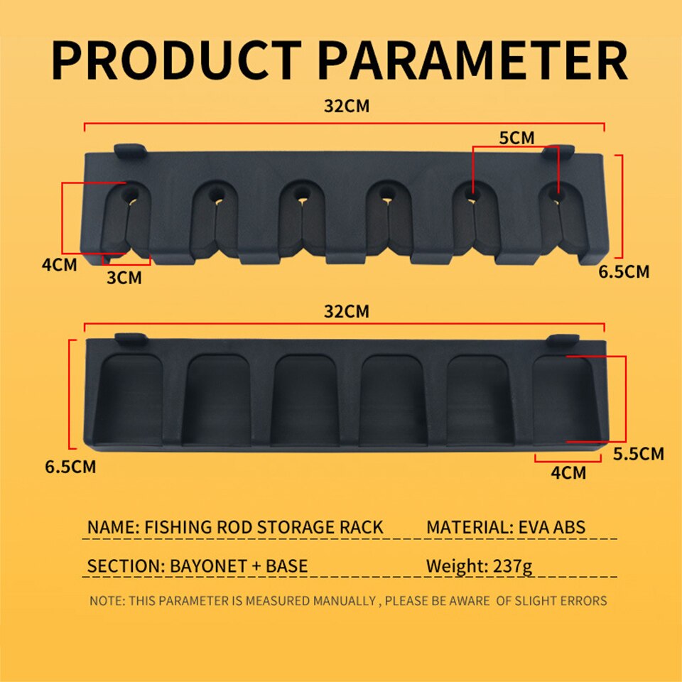 Fishing Vertical 6 Rod Rack