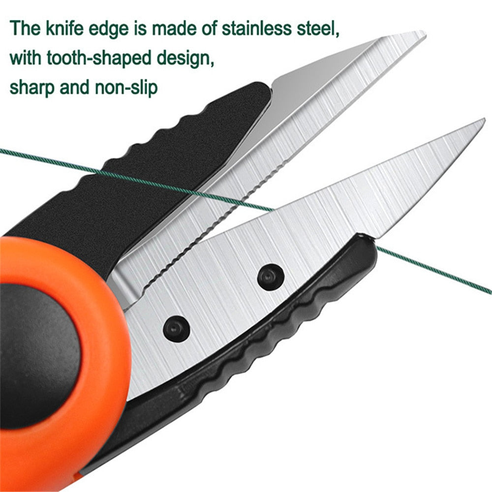 Stainless Steel Fish Use Scissor Fishing Line