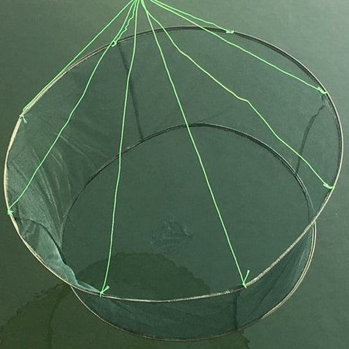 Foldable Drop Net Fishing Landing Prawn Bait