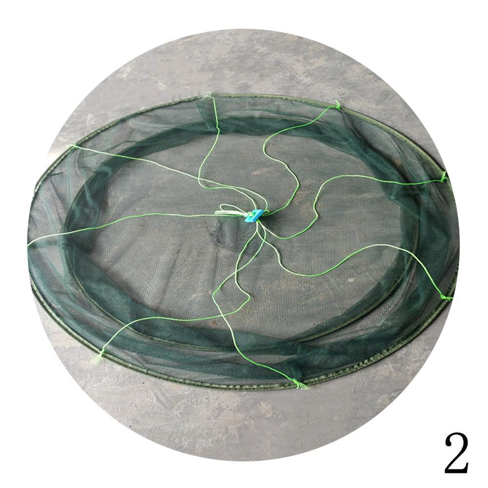 Foldable Drop Net Fishing Landing Prawn Bait