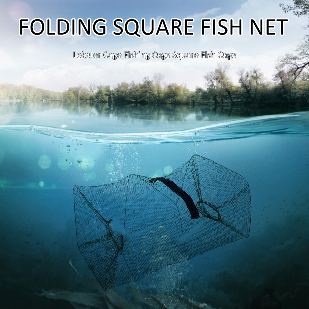 Foldable Fishing Cage Net Fish Carp