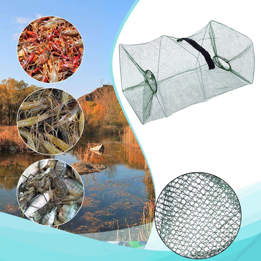 Foldable Fishing Cage Net Fish Carp