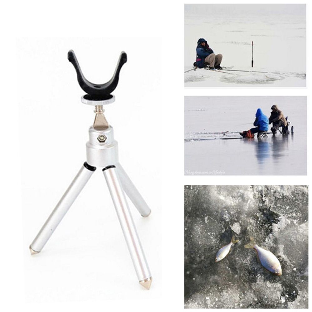 Folding Ice Fishing Rod Holder