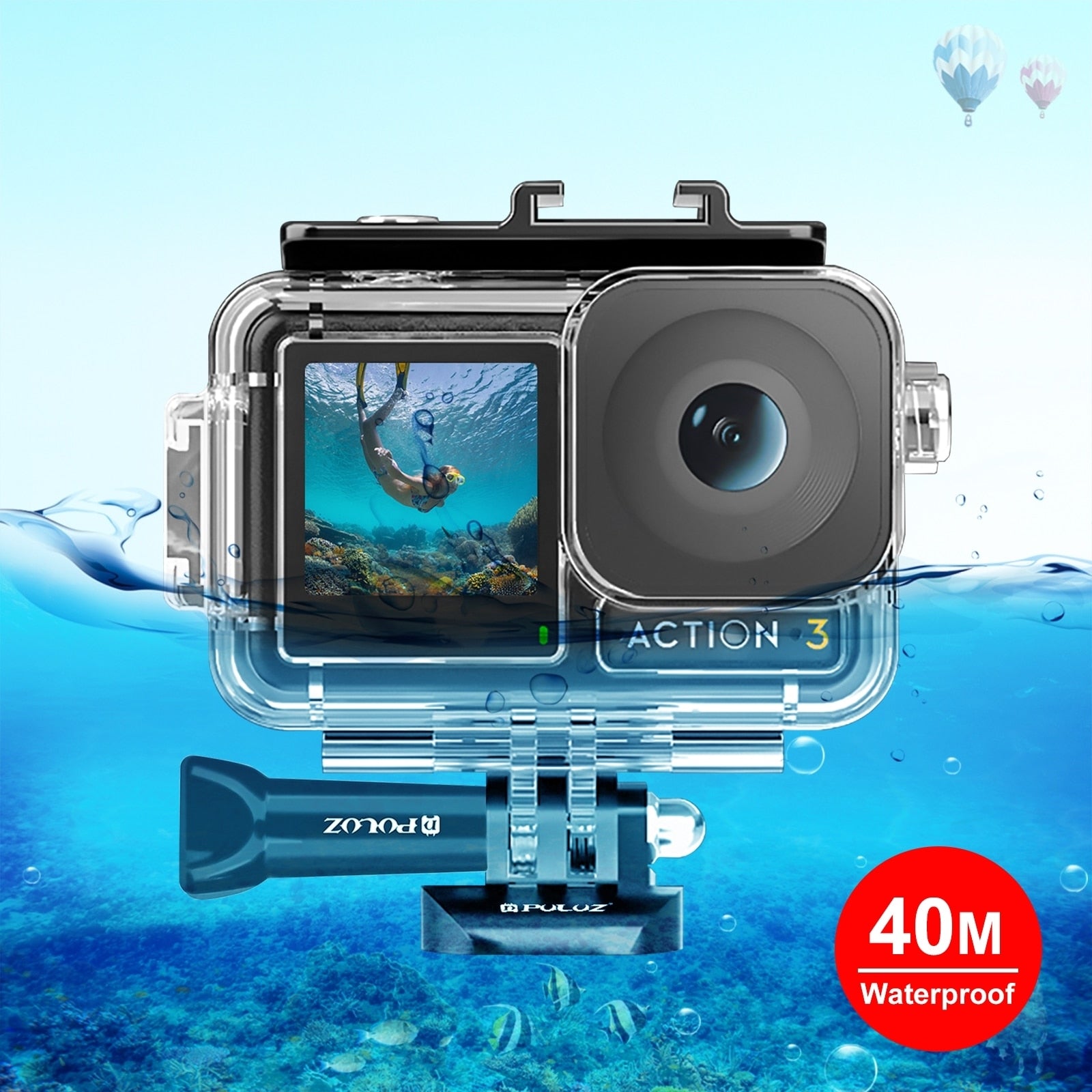 PULUZ 40m Underwater Waterproof Housing Diving