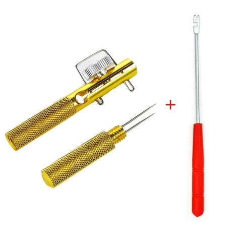 Full Metal Fishing Hook Knotting Tool & Tie Hook