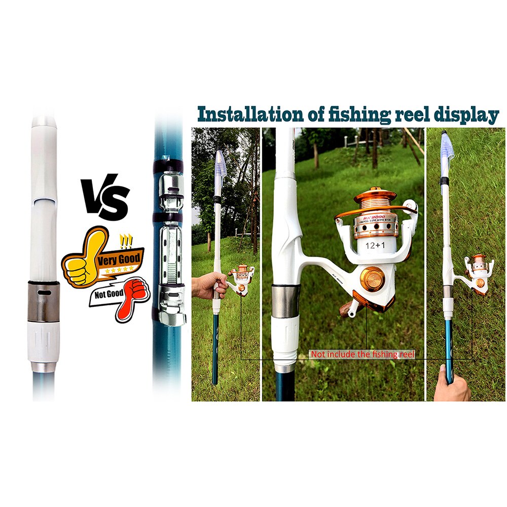 Ghotda Carbon Fiber Spinning Fishing Rod Power Telescopic Rock Fishing