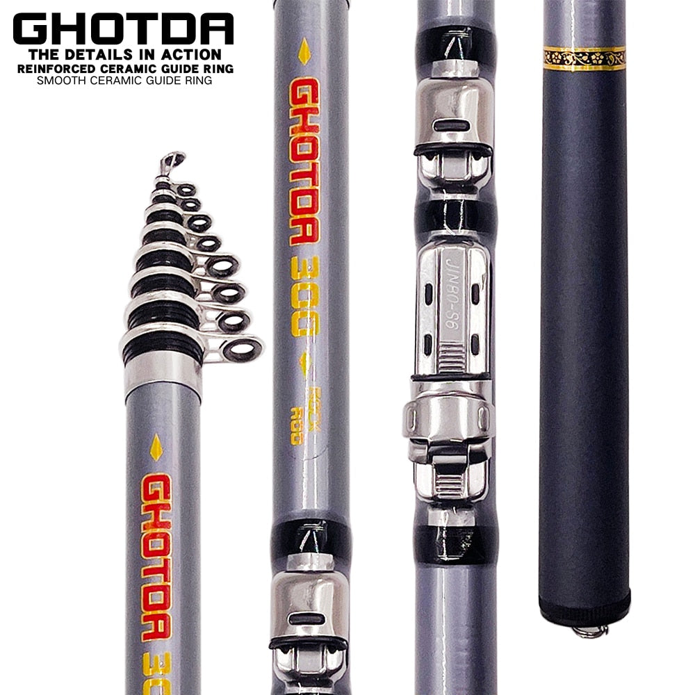 Ghotda Spining Fishing Rod Kit