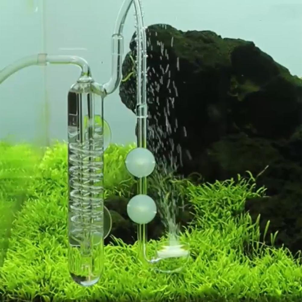 Glass Spiral Bubble Counter