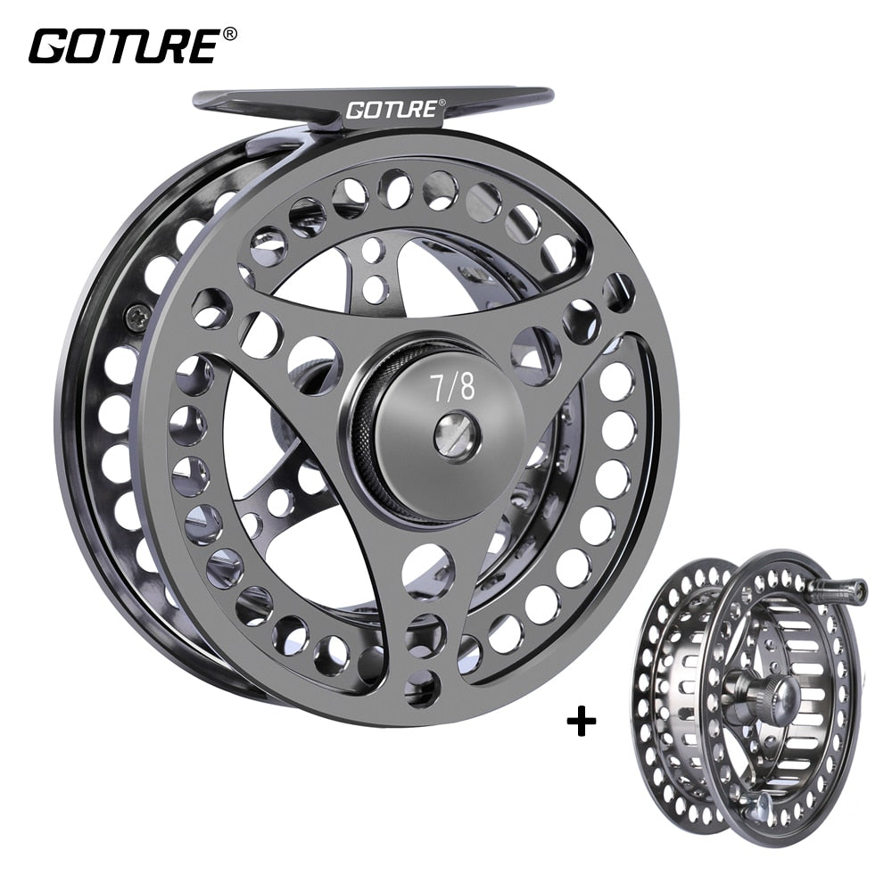Goture Fly Fishing Reel CNC Machined