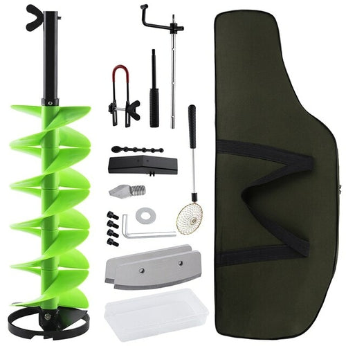 Ice Drill Auger 18cm Diameter 104cm Depth