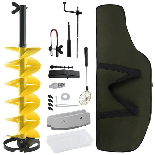 Ice Drill Auger 18cm Diameter 104cm Depth