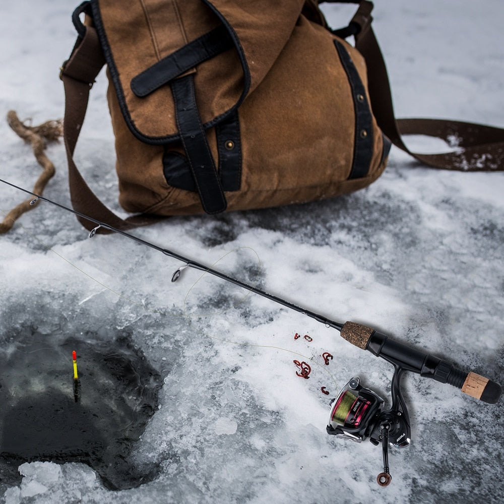 New Portable Winter Ice Fishing Rods 2