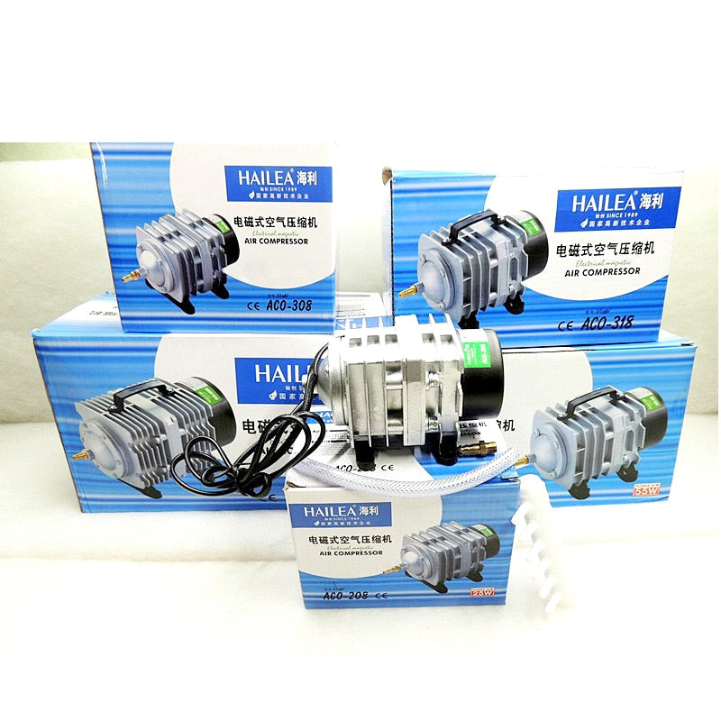 Hailea Air Pump Aquarium Accessories Electromagnetic Compressor