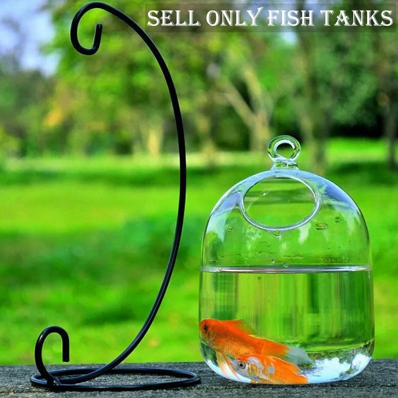 Hanging Transparent Glass Vases Fishbowl Fish Tanks Handmade Aquarium