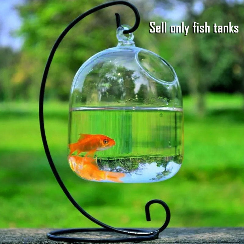 Hanging Transparent Glass Vases Fishbowl Fish Tanks Handmade Aquarium