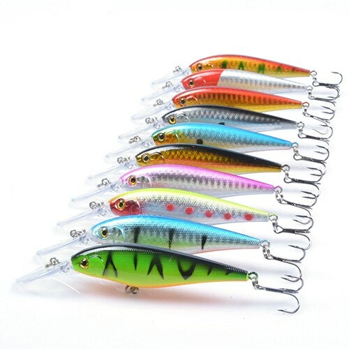 Hercules 10pcs Minnow Fishing Lure