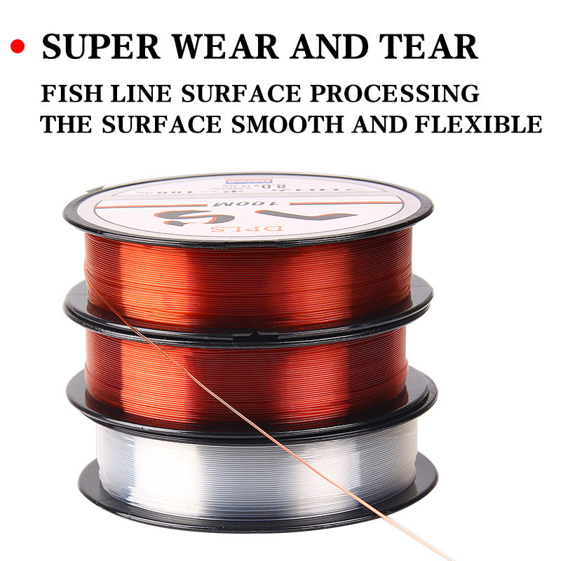 High Quality100m Nylon Fishing Line Super Strong