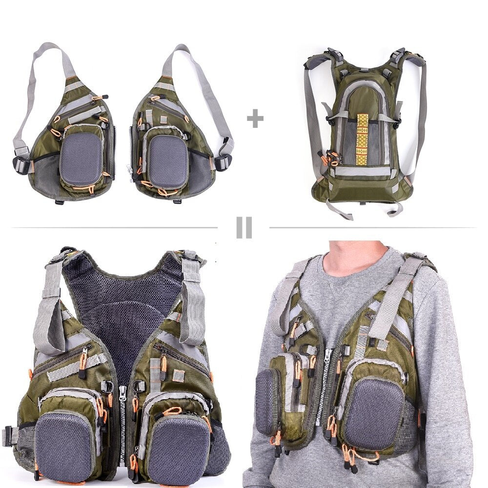 Hot Fishing Vest For Men Breathable