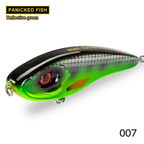 Hunthouse Jerkbait Musky Buster Pike Fishing Lure 11.5/14.5cm 32/52g