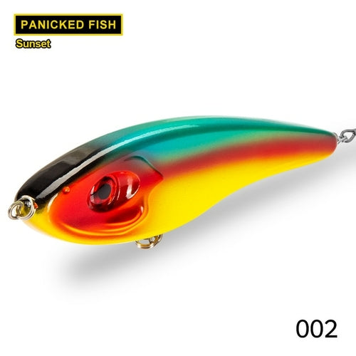 Hunthouse Jerkbait Musky Buster Pike Fishing Lure 11.5/14.5cm 32/52g