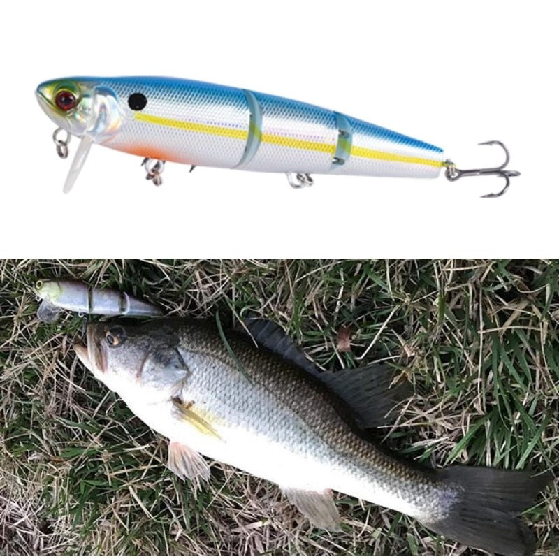 Fishing Lures Minnow Jointed Bait