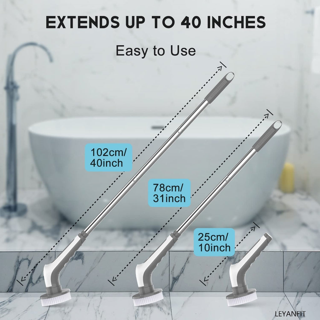Ipx8 Electric Aquarium Cleaning Brushes Fish Tank Electric Scrubber