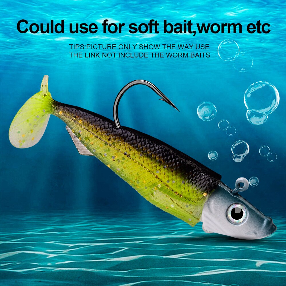 Ice Fishing Lures Kit Glow Jigging Lure