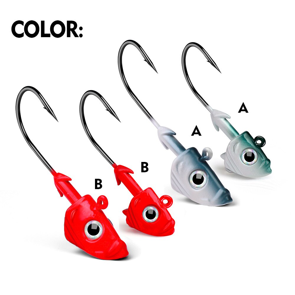 Ice Fishing Lures Kit Glow Jigging Lure