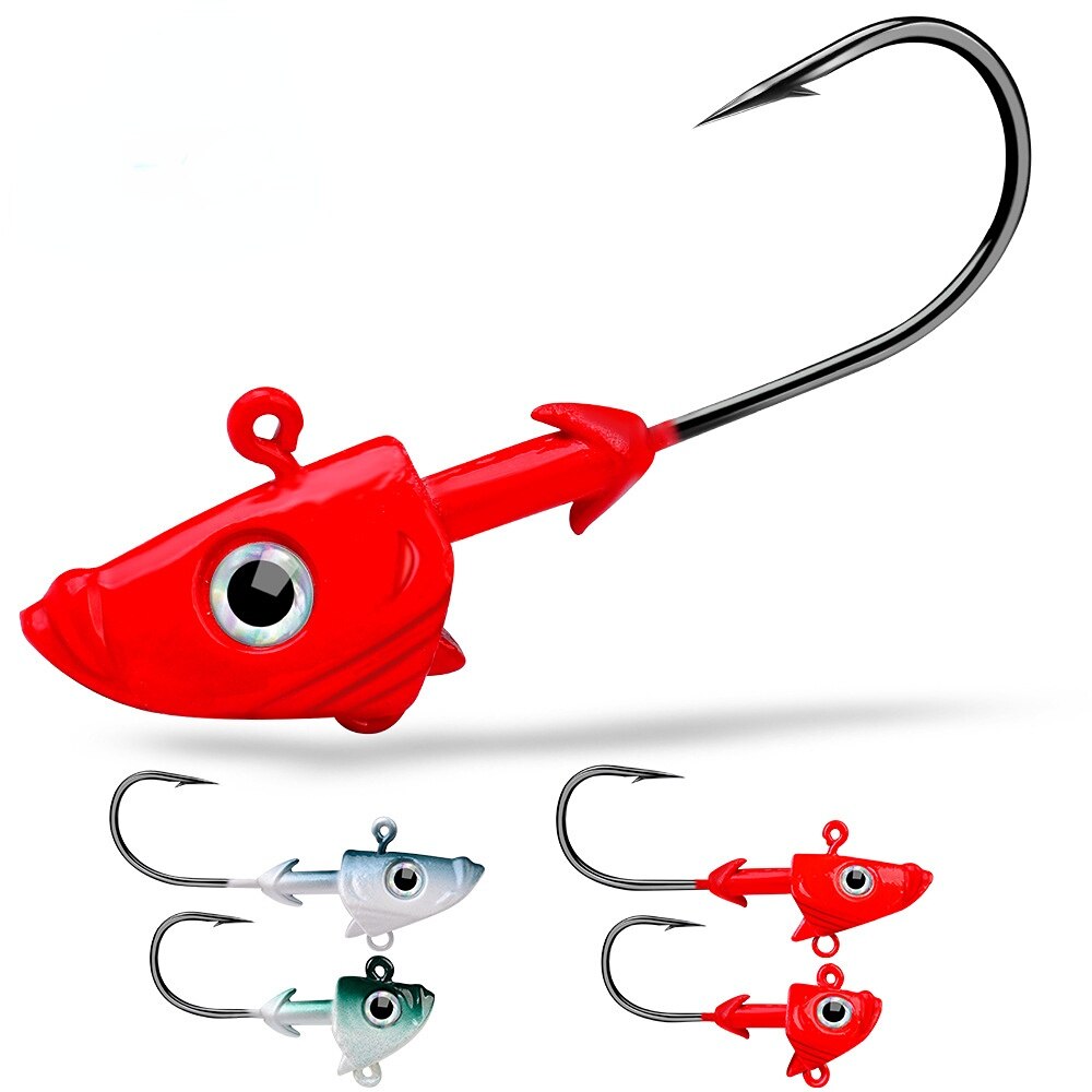 Ice Fishing Lures Kit Glow Jigging Lure