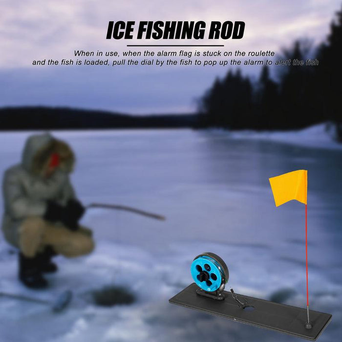 Ice Fishing Rod Tip Up With Flag