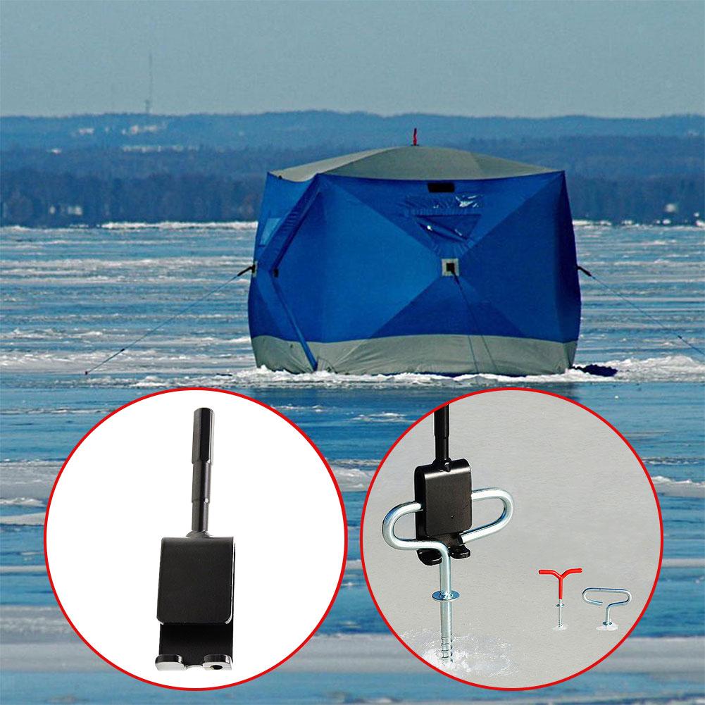 Ice Power Drill Adapter Shelter Tent Fixer Holder Accessory For