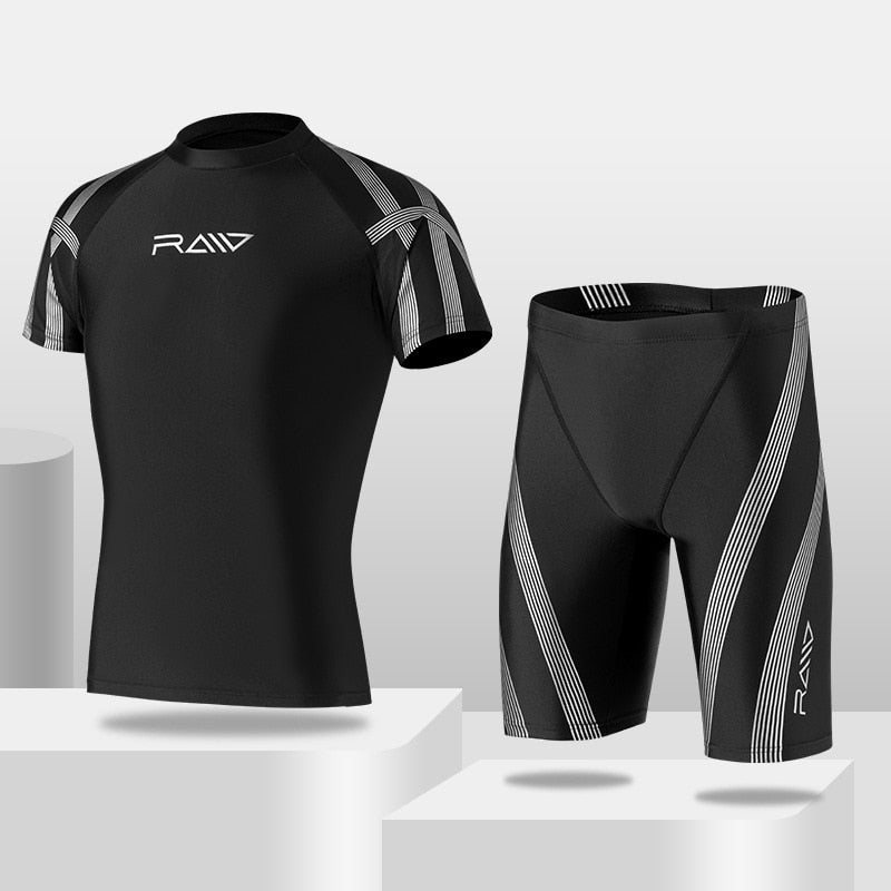 Indoor Pool Swimsuit Men Quick Dry Swimwear