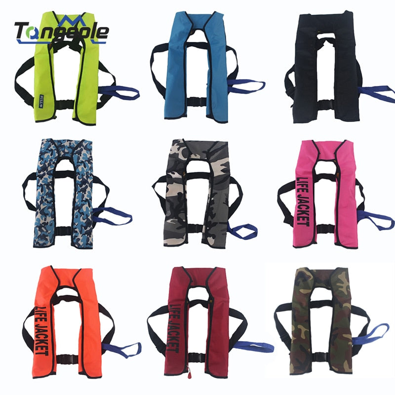 Inflatable Adult Professional Life Jacket