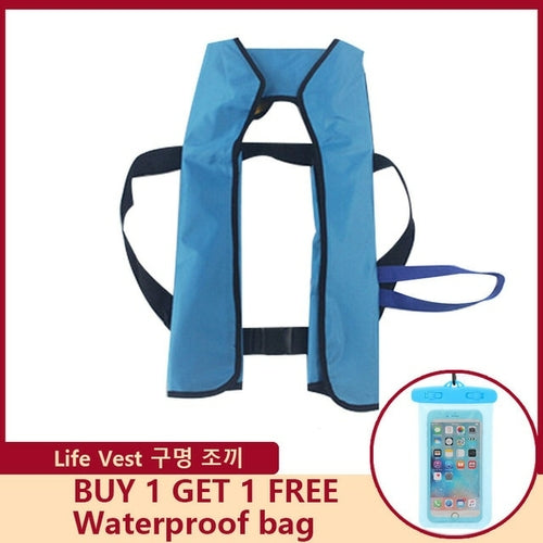 Inflatable Adult Professional Life Jacket