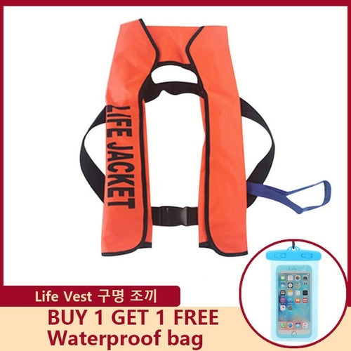 Inflatable Adult Professional Life Jacket