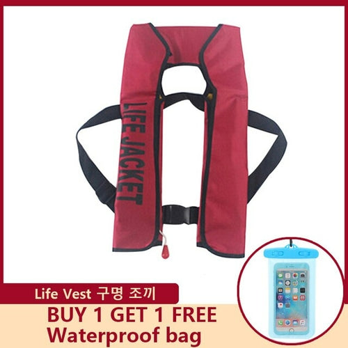 Inflatable Adult Professional Life Jacket