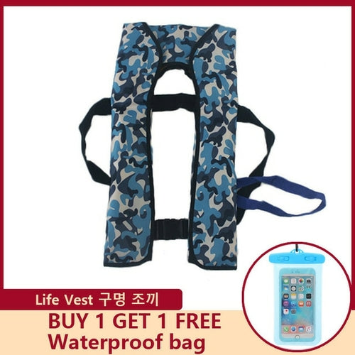 Inflatable Adult Professional Life Jacket