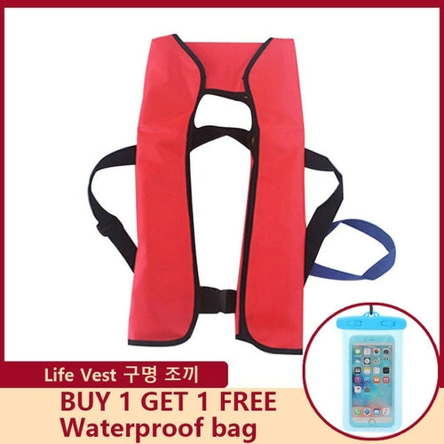 Inflatable Adult Professional Life Jacket