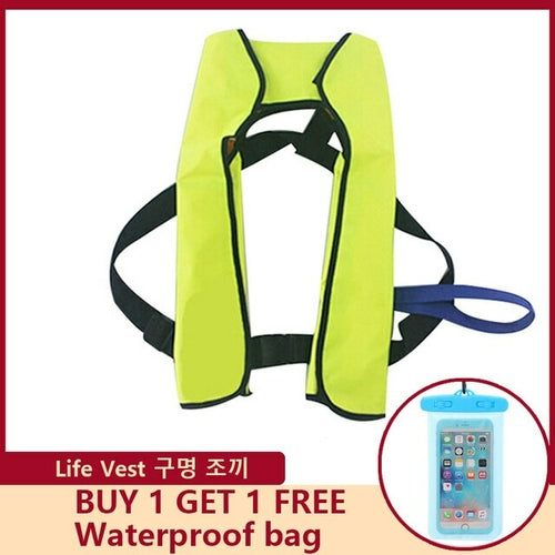 Inflatable Adult Professional Life Jacket