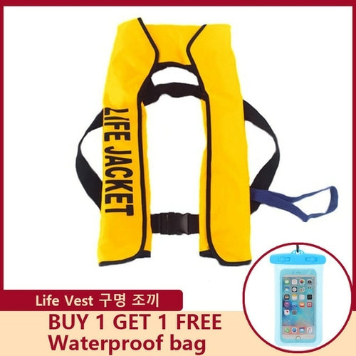Inflatable Adult Professional Life Jacket