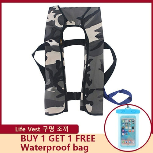 Inflatable Adult Professional Life Jacket