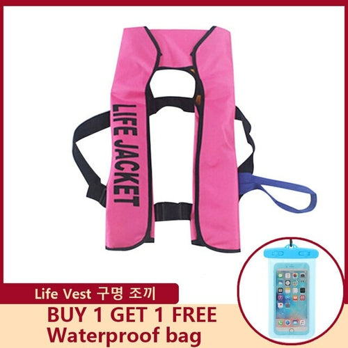 Inflatable Adult Professional Life Jacket