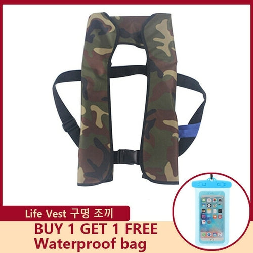 Inflatable Adult Professional Life Jacket